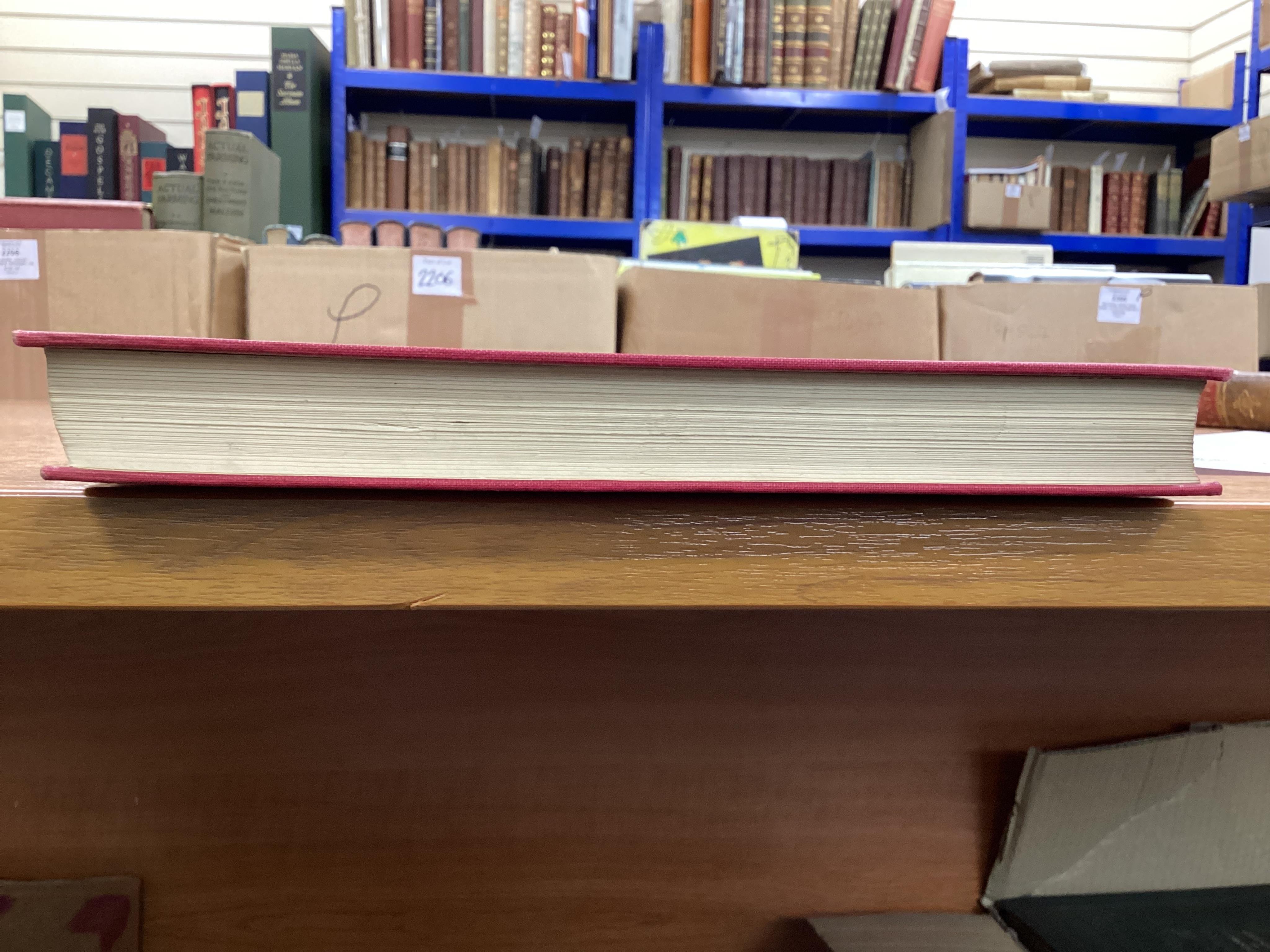 Tolkien J.R.R - The Lord of the Rings: The Fellowship of the Ring, 1st edition, 1st impression, folding map at rear, neat previous owner signature to front endpaper [Ann Williams 22nd August 1954], top edge red, original